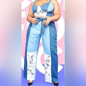 Denim set from J. Bolin